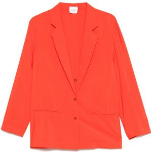 BLAZER MONOPETTO IN TELA DI SETA