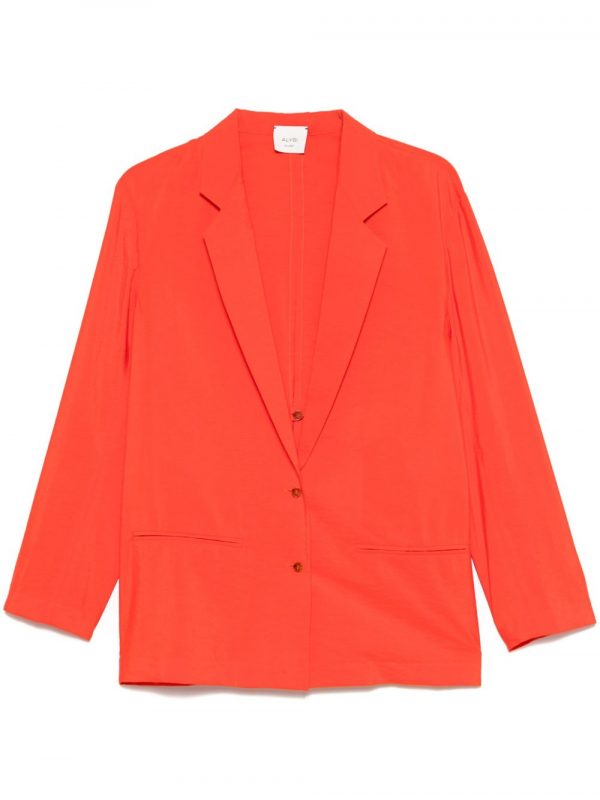 BLAZER MONOPETTO IN TELA DI SETA