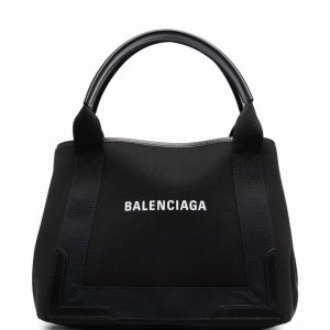 BORSA NAVY CABAS PICCOLA IN CANVAS
