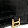 BORSA HOURGLASS PICCOLA IN PELLE — изображение 4