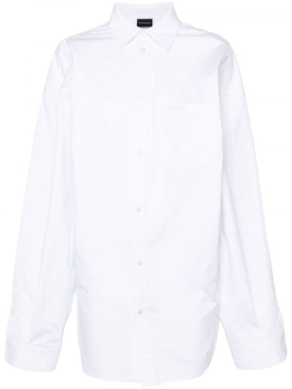 CAMICIA OVERSIZE IN COTONE
