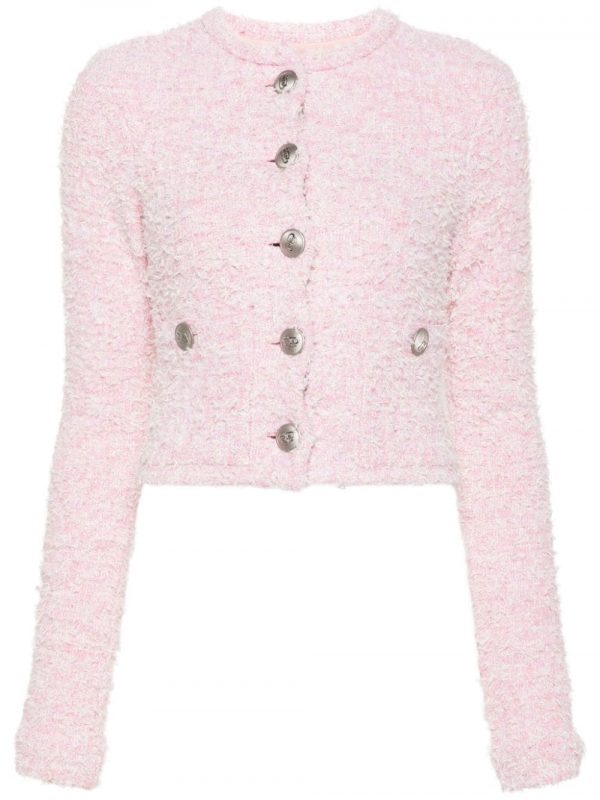GIACCA CROPPED BOUCLÉ