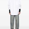 CAMICIA OVERSIZE IN COTONE — изображение 5