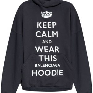 FELPA KEEP CALM IN COTONE