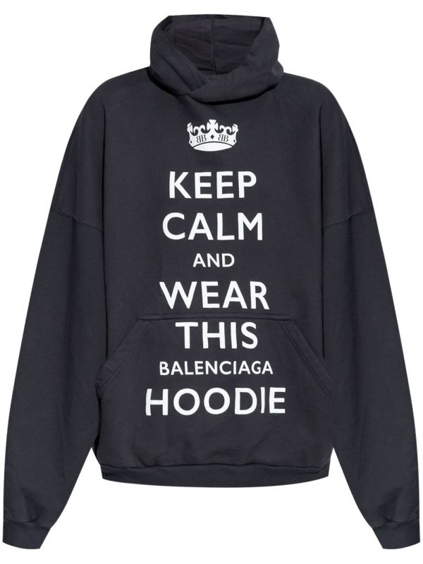 FELPA KEEP CALM IN COTONE
