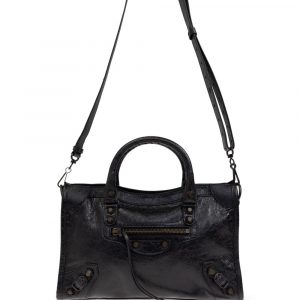 BORSA CITY PICCOLA IN PELLE