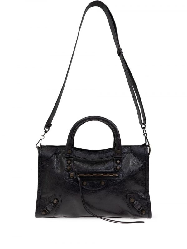 BORSA CITY PICCOLA IN PELLE