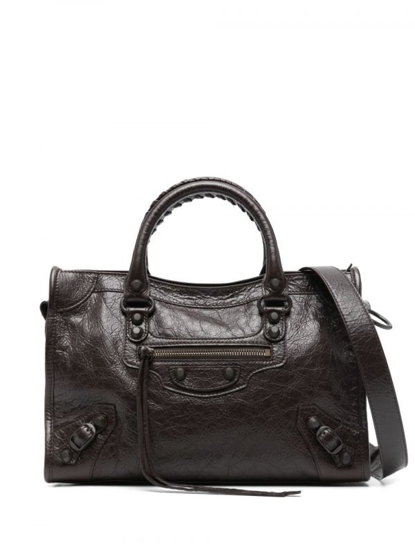BORSA CITY PICCOLA IN PELLE