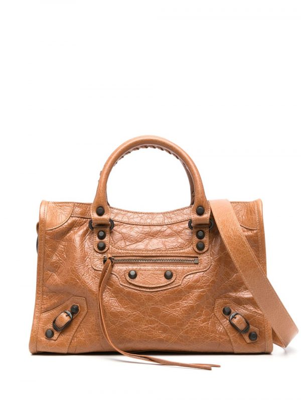 BORSA CITY PICCOLA IN PELLE