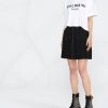 T-SHIRT CROPPED IN COTONE ORGANICO CON LOGO — изображение 2