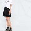 T-SHIRT CROPPED IN COTONE ORGANICO CON LOGO — изображение 3