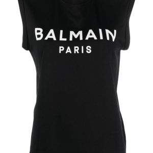 TOP IN COTONE ORGANICO CON LOGO