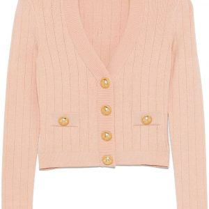 CARDIGAN IN MAGLIA CON BOTTONI
