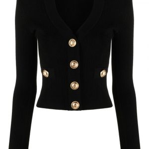 CARDIGAN IN MAGLIA CON BOTTONI