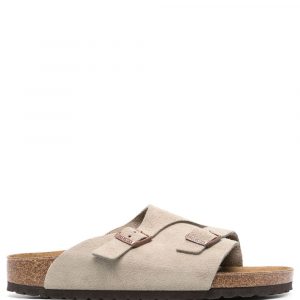 SANDALO ZURICH IN PELLE SCAMOSCIATA