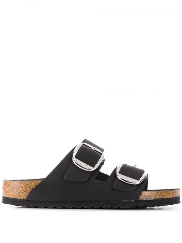 SANDALO ARIZONA BIG BUCKLE IN PELLE OILED