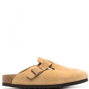 SLIPPER BOSTON IN PELLE SCAMOSCIATA