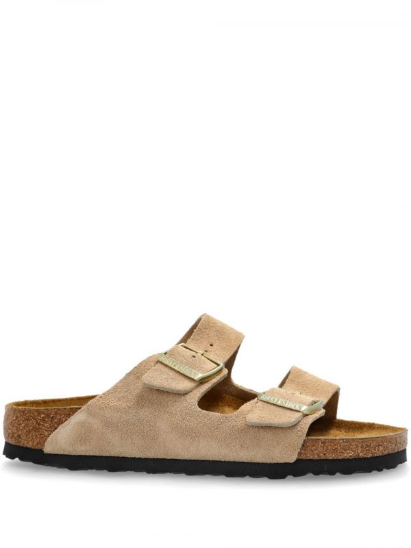 SANDALO ARIZONA IN PELLE SCAMOSCIATA