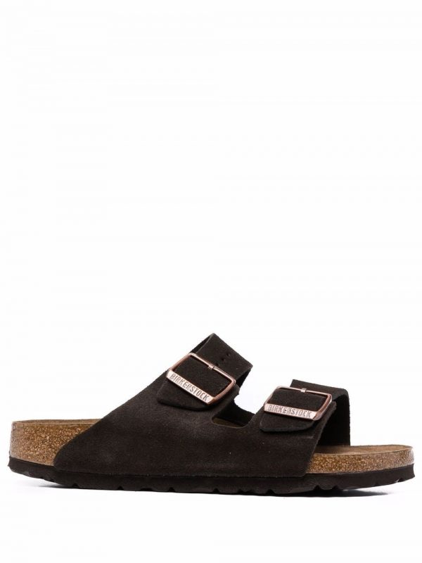 SANDALO ARIZONA SBF IN PELLE SCAMOSCIATA