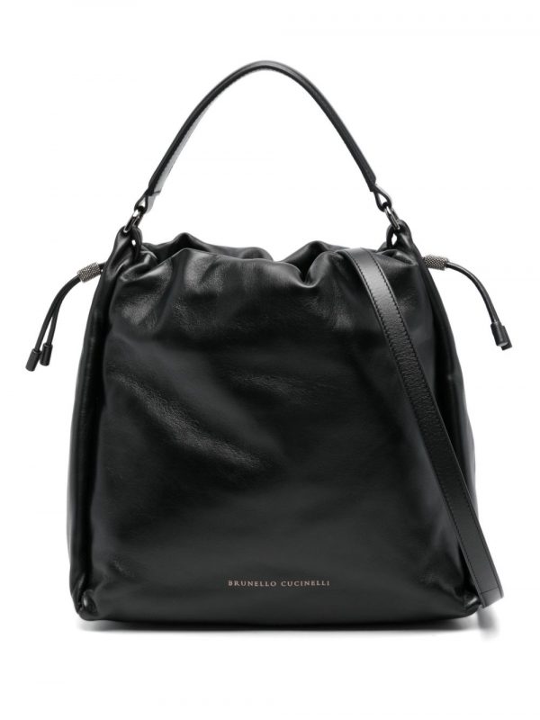 BORSA A SECCHIELLO IN PELLE SOFT