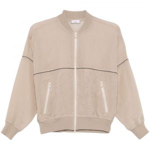BOMBER IN ORGANZA CON DETTAGLI SHINY