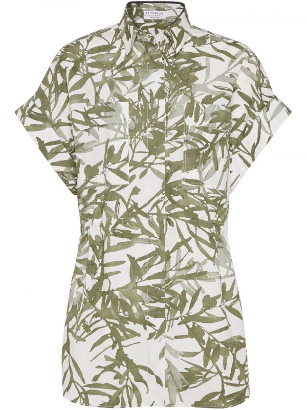 CAMICIA IN COTONE CON STAMPA