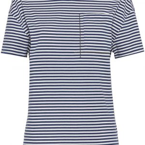 T-SHIRT RIGATA IN JERSEY