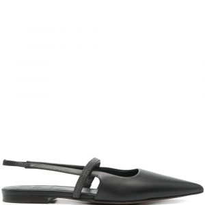 SLINGBACK IN PELLE