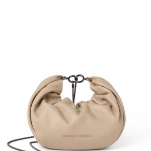 BORSA A SPALLA IN PELLE