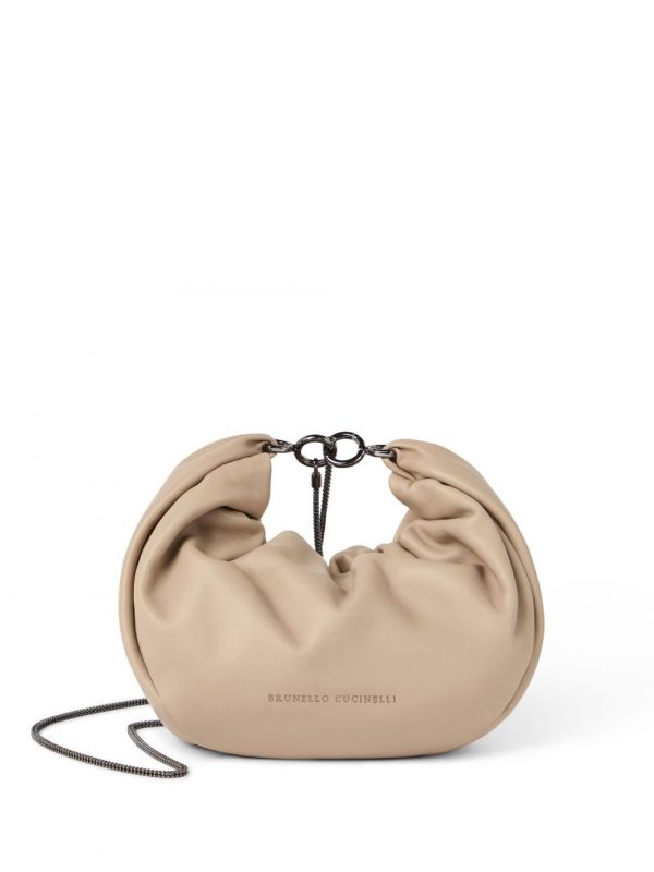 BORSA A SPALLA IN PELLE
