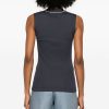 TOP SCOLLO V IN COTONE — изображение 3