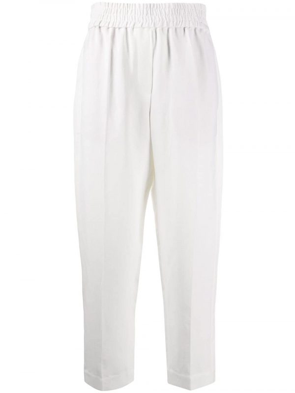 PANTALONE IN MISTO LINO