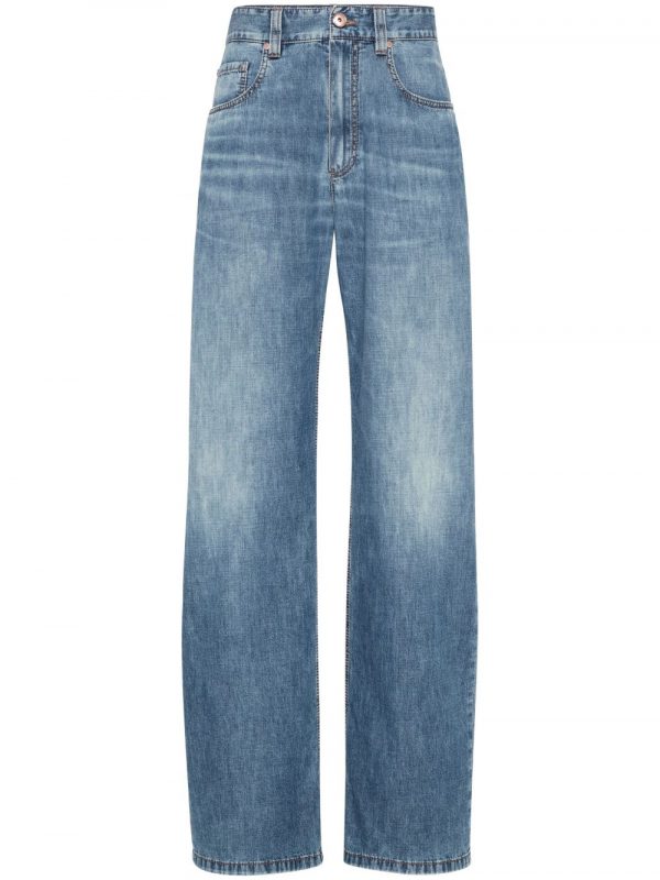JEANS DENIM IN COTONE