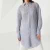 CAMICIA RIGATA IN LINO — изображение 3