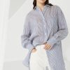 CAMICIA RIGATA IN LINO — изображение 6