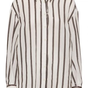 CAMICIA IN COTONE RIGATA