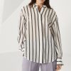 CAMICIA IN COTONE RIGATA — изображение 3