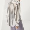 CAMICIA IN COTONE RIGATA — изображение 4