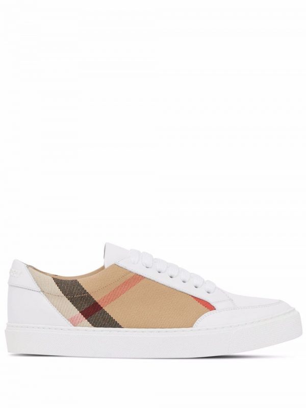 SNEAKER CHECK IN PELLE