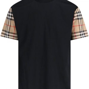 T-SHIRT CHECK IN COTONE