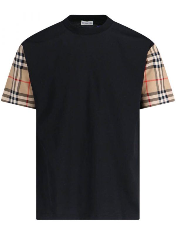 T-SHIRT CHECK IN COTONE