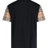 T-SHIRT CHECK IN COTONE — изображение 2