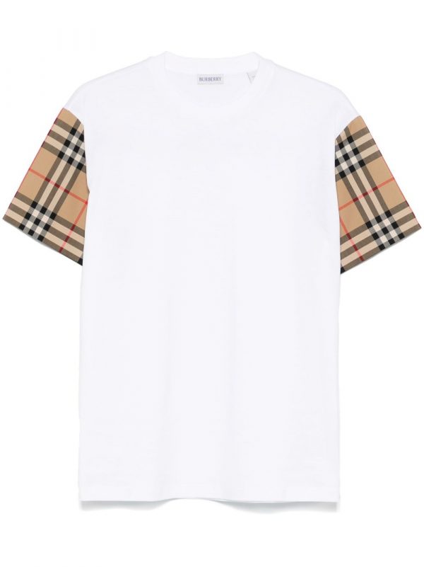 T-SHIRT CHECK IN COTONE