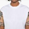T-SHIRT CHECK IN COTONE — изображение 2