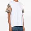T-SHIRT CHECK IN COTONE — изображение 3