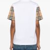 T-SHIRT CHECK IN COTONE — изображение 4