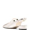 BALLERINA PECHE IN PELLE LAMINATA — изображение 3
