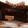 BORSA IN CANVAS E PELLE — изображение 3