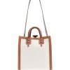 BORSA IN CANVAS E PELLE — изображение 5