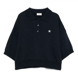 POLO CROPPED IN LANA